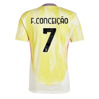 Echipament fotbal Juventus Francisco Conceicao #7 Tricou Deplasare 2024-25 maneca scurta